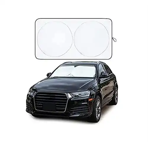 CAR WINDSHIELD SUNSHADE BLOCKS UV RAYS SUN VISOR PROTECTOR in Sweden