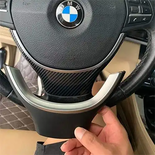 CAR CRAFT 5 SERIES STEERING PLASTIC WHEEL COVER COMPATIBLE WITH BMW 5 SERIES in Sweden