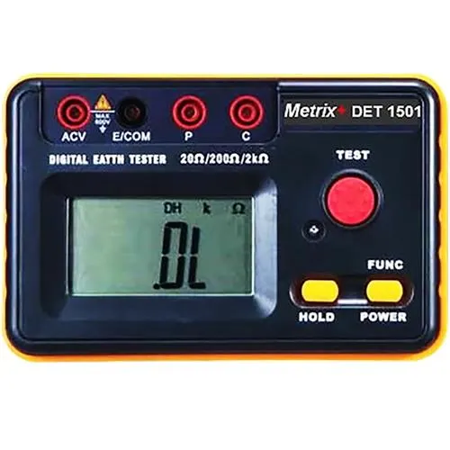 METRIX+ DIGITAL EARTH RESISTANCE TESTERS DET 1501