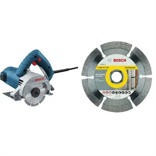 BOSCH GDC 120 PROFESSIONAL MARBLE CUTTER WITH BOSCH 2608615049 DIAMOND CUTTING DISC
