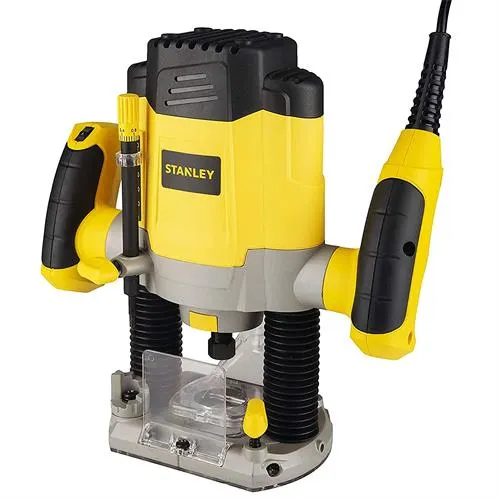  STANLEY PLUNGE ROUTER 1200W 55MM VARIABLE SPEED WITH 6 ROUTER BITS in Cambodia