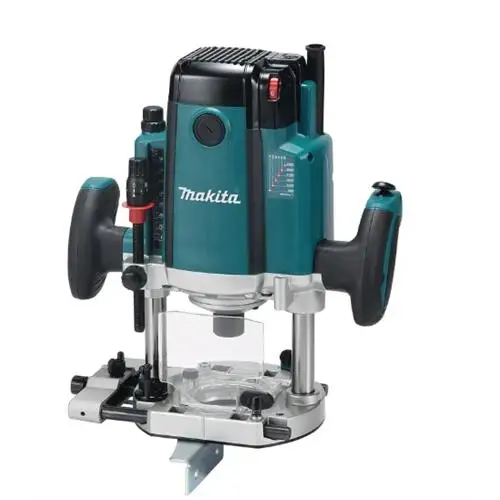 MAKITA RP1111C 8 MM (1/4″) 1,100 W VARIABLE SPEED PLUNGE ROUTER WITH SOFT START in Cambodia