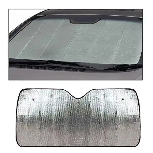 AUTOSTARK CAR FRONT WINDSHIELD FOLDABLE SUNSHADE 126CM X 60CM SILVER BMW 5-SERIES in Sweden