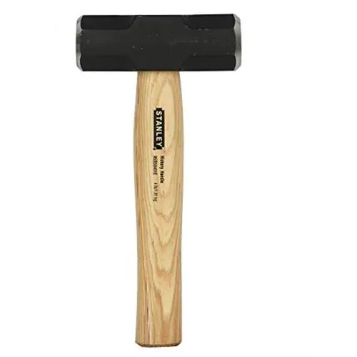 STANLEY METAL HICKORY HANDLE SLEDGE HAMMER