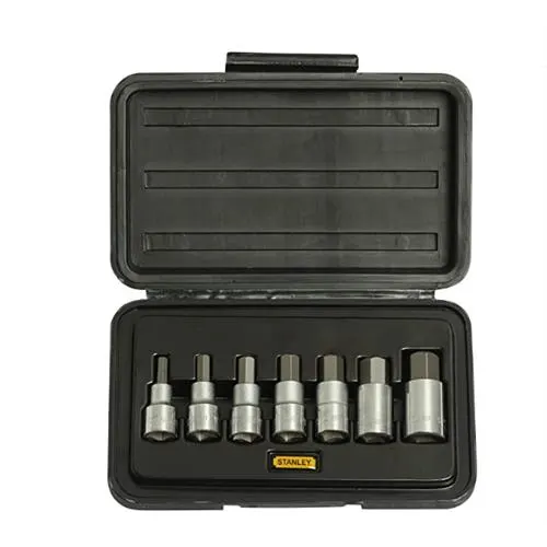 STANLEY 7-PIECE 1/2 INCH SQ. DRIVE HEX BIT METRIC SOCKET SET in India