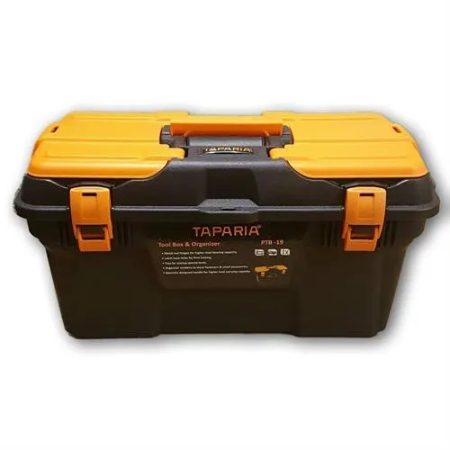 TAPARIA PLASTIC TOOLBOX WITH ORGANIZER PTB 13